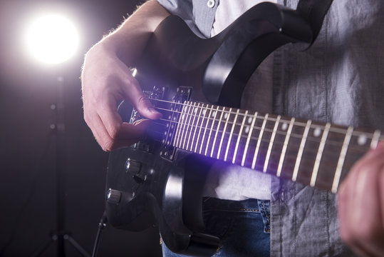 Man with guitar