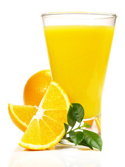 Orangensaft - Früchte