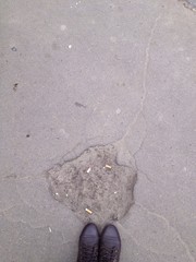 dirty street