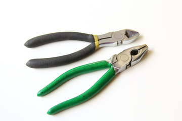 Mechanic tools set isolated