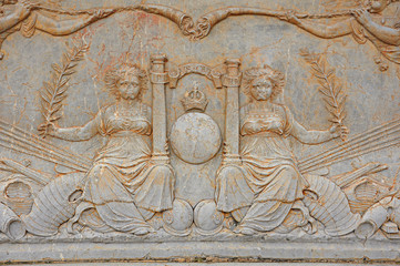 Relieve del palacio de Carlos V, Alhambra de Granada
