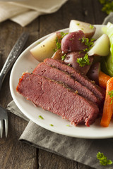 Homemade Corned Beef and Cabbage