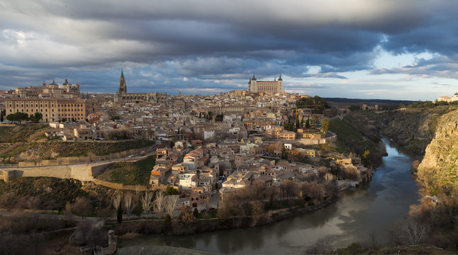 Toledo y el rio Tajo