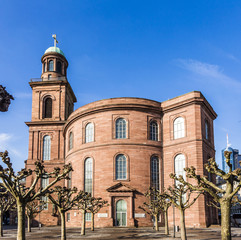 Fototapeta na wymiar Paulskirche, famous Church in Frankfurt