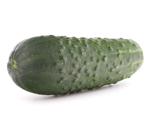 Cucumber vegetable  isolated on white background cutout