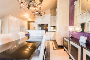 Exclusive dining room