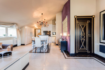 New furnished interior