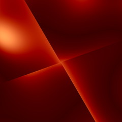 Concept of Cutting. Abstract Red Background. Geometric Backdrop.