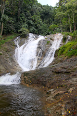 Naklejka na ściany i meble Waterfalls at Cameron Highlands, Malaysia..