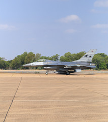 F-16 show on children's Day at Korat Wing 1 Royal Thai Airforce