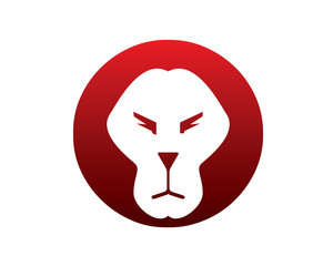 simple lion head