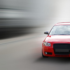 Roter Sportwagen