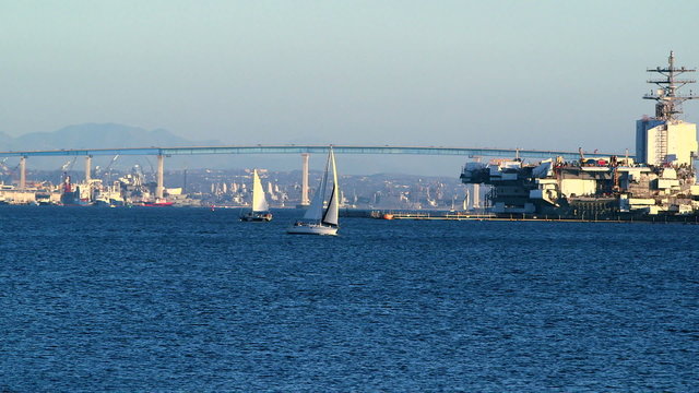 US assault warship anchored at San Diego