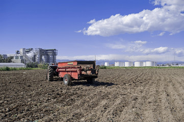 Fototapeta premium Farming