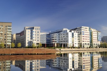 Obraz premium Modern apartment buildings