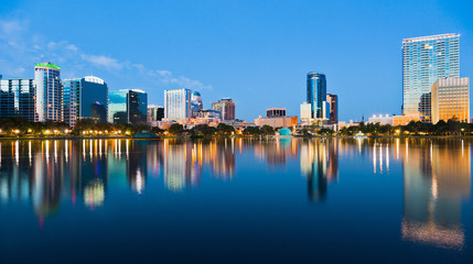 Obraz premium Orlando Skyline