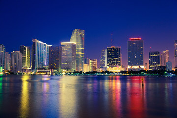 Fototapeta na wymiar Miami Skyline