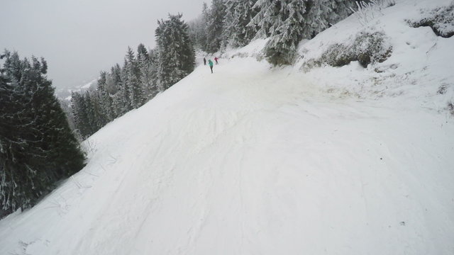 Fall skiing