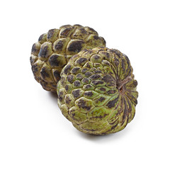 Sugar Apple on white background