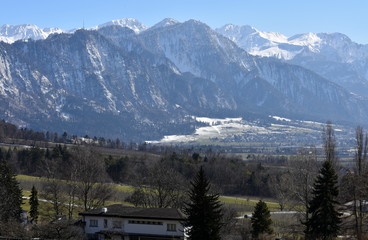 alpes en mars