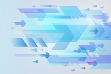 abstract arrow background, vector illustration