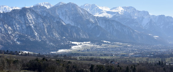 alpes en mars