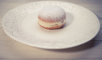 Fresh donuts. homemade doughnuts