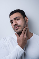 Obraz premium Before shaving