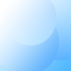 Abstract circles background, futuristic dynamic illustration