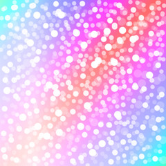 Colorful christmas background with bokeh lights