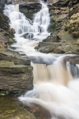 Waterfall in the Peak District National Park