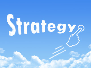 Strategy message cloud shape