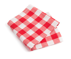 napkin on white background