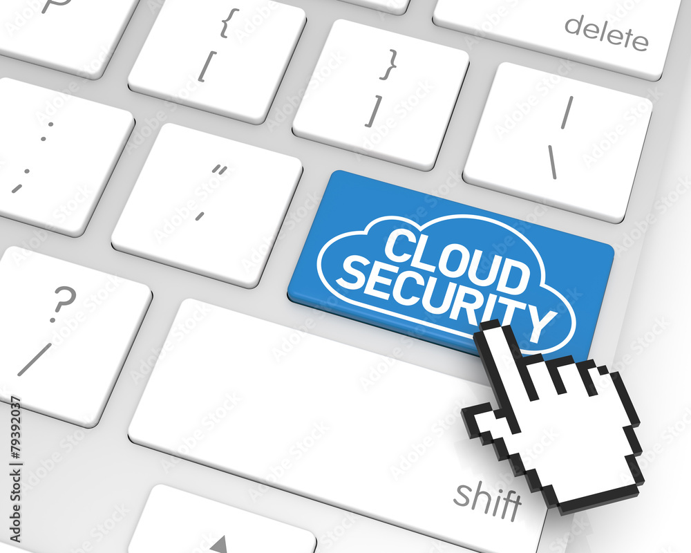 Poster cloud computing security enter key