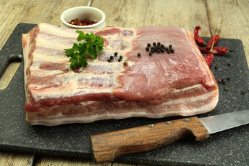 poitrine de porc