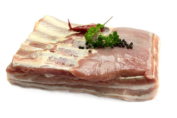 poitrine de porc