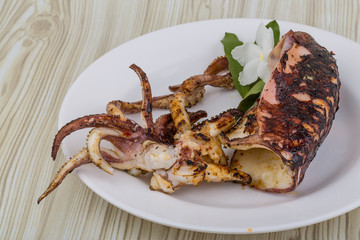 Grilled cuttlefish