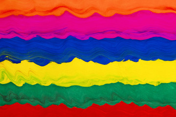 Abstract art background of colorful paint