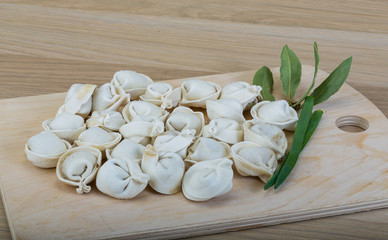 Raw dumplings