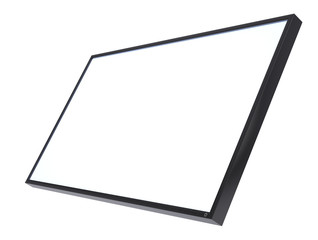 White blank screen monitor LSD