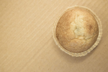 muffin in a paper cup