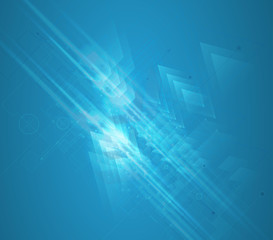 abstract technology background Business & development direction