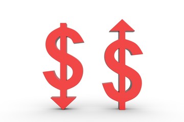 the raising and lowering of the dollar