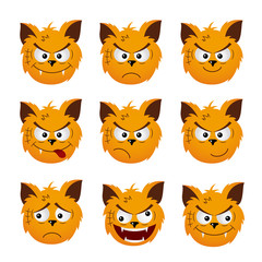 Cat emoticons