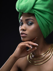Young african woman
