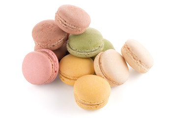 Colorful French Macarons