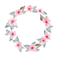 Spring flowers watercolor