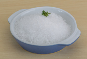 Sea salt crystal