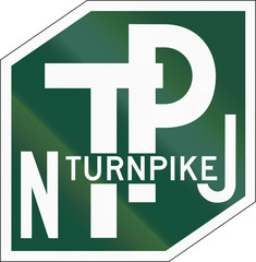 US New Jersey Turnpike shield