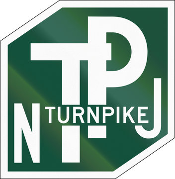 US New Jersey Turnpike Shield